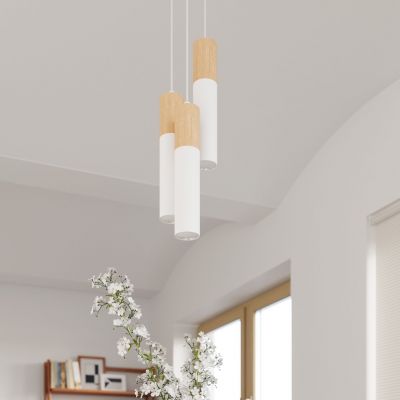 Lampa wisząca PABLO 3L biała (SL.0630)
